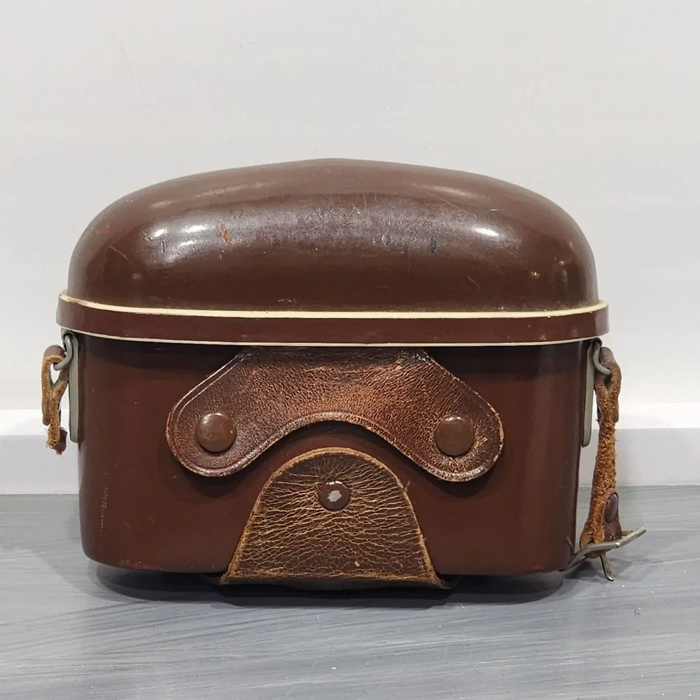 Vintage Leather Camera Case for‎ Zeiss Ikon AG Camera 20 7510 Made in Germany